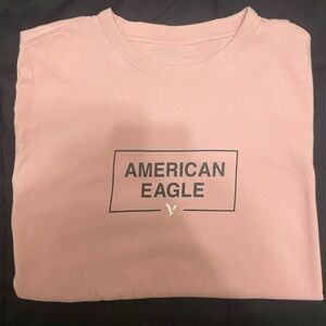 pink american eagle T-shirt